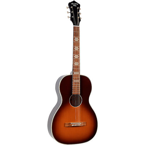 Recording King Dirty 30s Series 7 Single-0 Left-Handed Spruce-Whitewood Acoustic Guitar Tobacco Sunburst