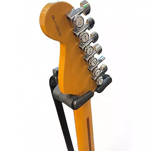 Used Fender American Standard Stratocaster Black Solid Body Electric Guitar Black