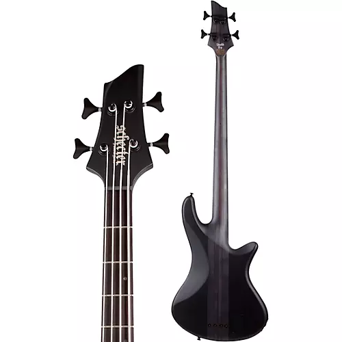 Schecter Guitar Research Stiletto-4 Stealth Pro EX LH Satin Black