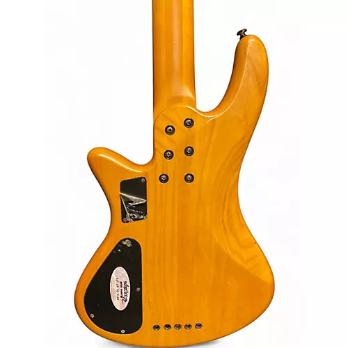 Used Schecter Guitar Research session  Natural Electric Bass Guitar Natural