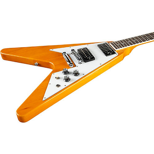 Gibson '70s Flying V Electric Guitar Antique Natural
