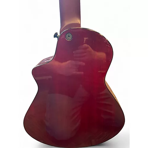 Used Avante gryphon 12 red 12 String Acoustic Electric Guitar red