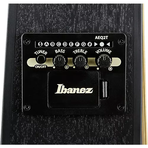 Ibanez TCY621 Talman Acoustic-Electric Guitar Blackout Flat