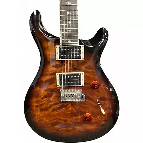 Used PRS SE Custom 24 Tobacco Burst Solid Body Electric Guitar Tobacco Burst