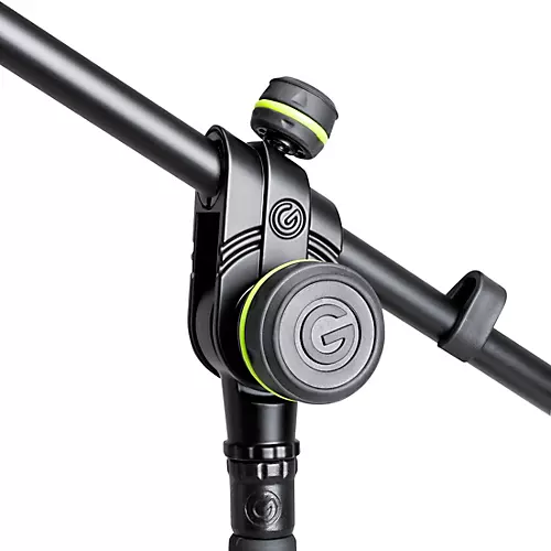 Gravity Stands Microphone Stand With Folding Tripod Base 2-Point Adjusting Boom