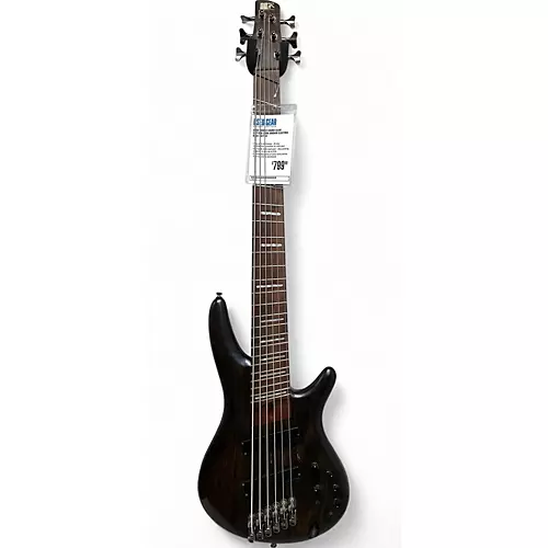 Used Ibanez Sound Gear SRFF806 Dark Brown Electric Bass Guitar Dark Brown