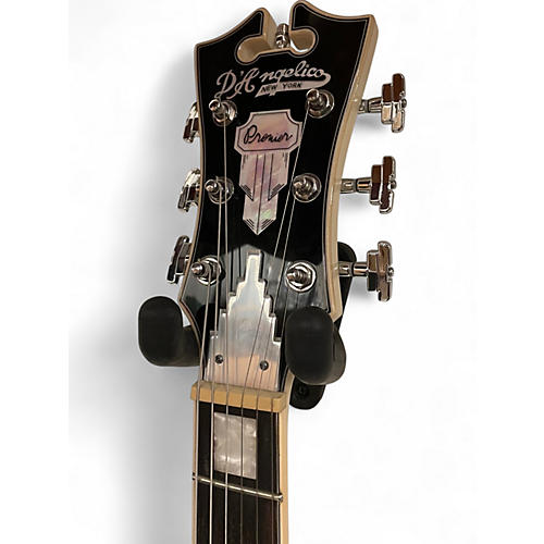 Used D'Angelico Premier Series DC Alpine White Hollow Body Electric Guitar Alpine White