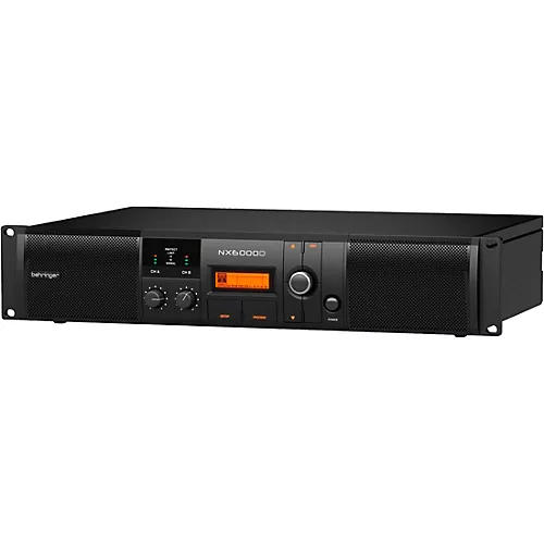 Behringer NX6000D 6,000W Power Amplifier With DSP