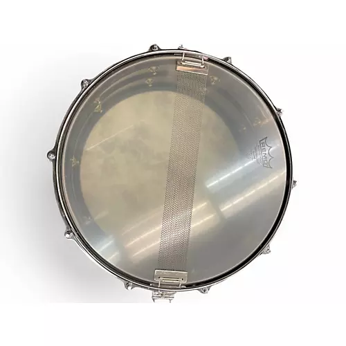 Used Yamaha 6.5X14 Manu Katche SD 465MK Black Chrome Drum Black Chrome 15