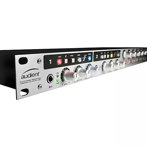 Audient ASP800 8-Channel Microphone Preamplifier and ADC With HMX & IRON Enhancement Circuitry