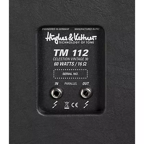 Hughes & Kettner TubeMeister 110 1x10 Guitar Speaker Cabinet Black