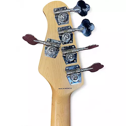 Used Sterling by Music Man sub stingray 5 Black Electric Bass Guitar Black