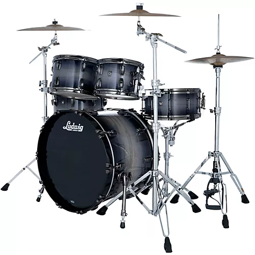 Ludwig Maple Exotic 4-Piece Studio Shell Pack with 22 in. Bass Drum Amethyst Burst