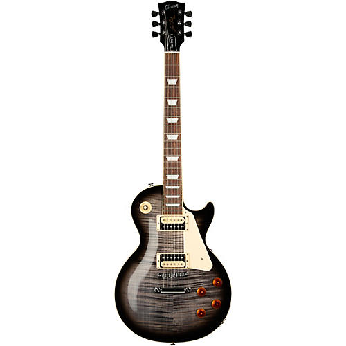 Gibson Les Paul Traditional Pro V AAA Flame Top Electric Guitar Dark Purple Burst