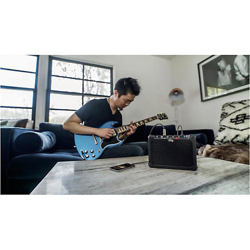 IK Multimedia iRig Micro Amp 15W 1x4 Battery-Powered Guitar Combo Amp Black