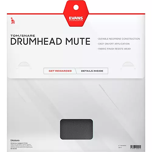 EVANS SoundOff Drum Mute 6 in.