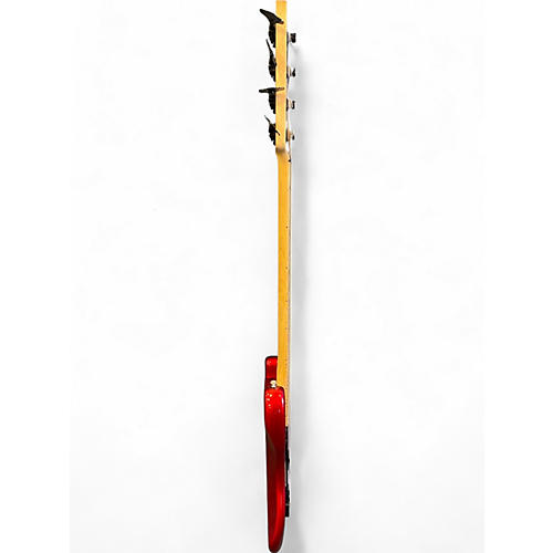 Used Fender American Special Precision Bass Candy Apple Red Metallic Electric Bass Guitar Candy Apple Red Metallic