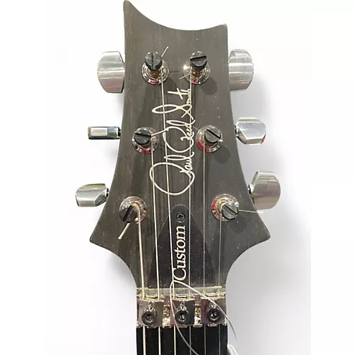 Used PRS Custom 24 10 Top Floyd Emerald Green Solid Body Electric Guitar Emerald Green