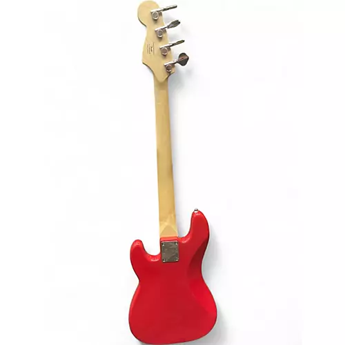 Used Squier MINI P BASS Dakota Red Electric Bass Guitar Dakota Red