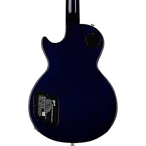 Gibson Les Paul Traditional Pro V AAA Flame Top Electric Guitar Dark Purple Burst