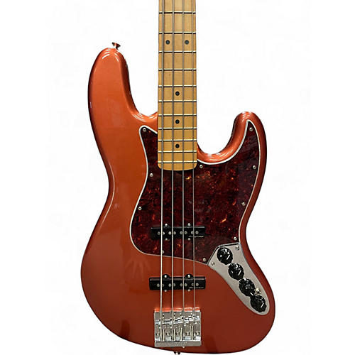 Used Fender Player Plus Active Jazz Bass AGED CANDY APPLE RED Electric Bass Guitar AGED CANDY APPLE RED
