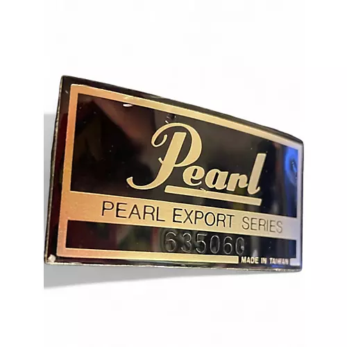 Used Pearl 4 Piece Export BLACK Drum Kit BLACK
