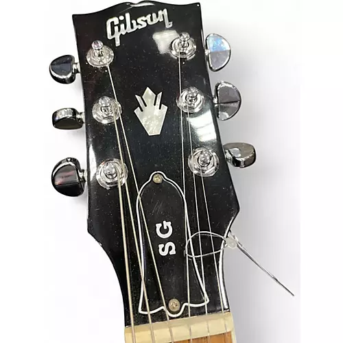 Used Gibson SG Standard Black Solid Body Electric Guitar Black
