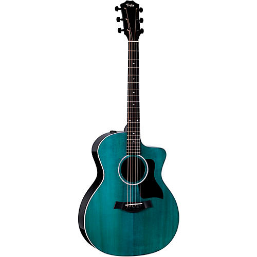 Taylor 214ce Special-Edition Grand Auditorium Acoustic-Electric Guitar Trans Grey