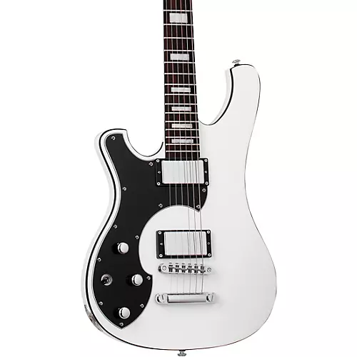 Schecter Guitar Research Stargazer-6 Left Handed Electric Guitar Gloss White