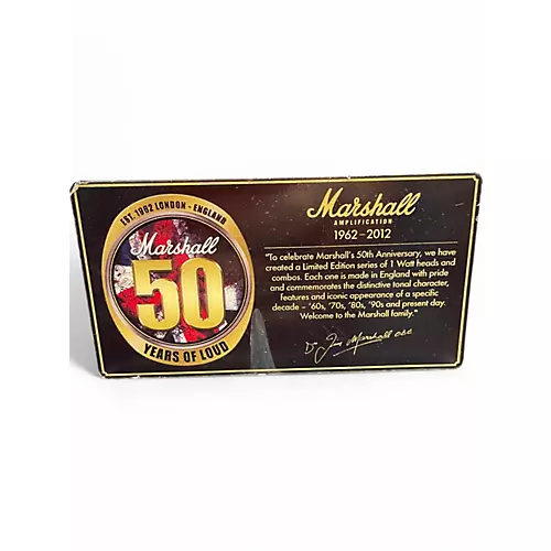 Used Marshall 50th anniversary jcm2000 dsl1c  Tube Guitar Combo Amp