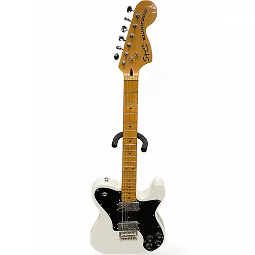 Used Squier Classic Vibe 70s Telecaster Deluxe WHITE Solid Body Electric Guitar WHITE