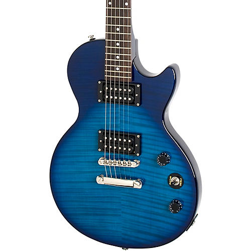Epiphone Les Paul Special-II Plus Top Limited-Edition Electric Guitar Transparent Black