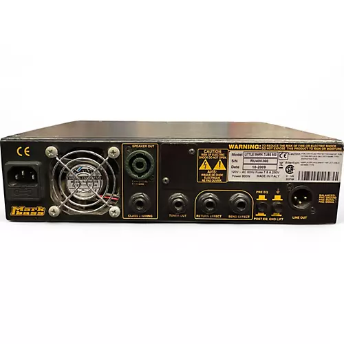 Used Markbass Little Mark Tube 800 Tube Bass Amp Head