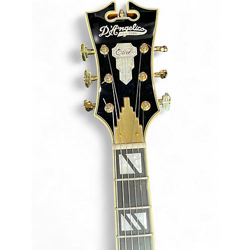 Used D'Angelico EXL-1 Dark Iced Tea Burst Hollow Body Electric Guitar Dark Iced Tea Burst