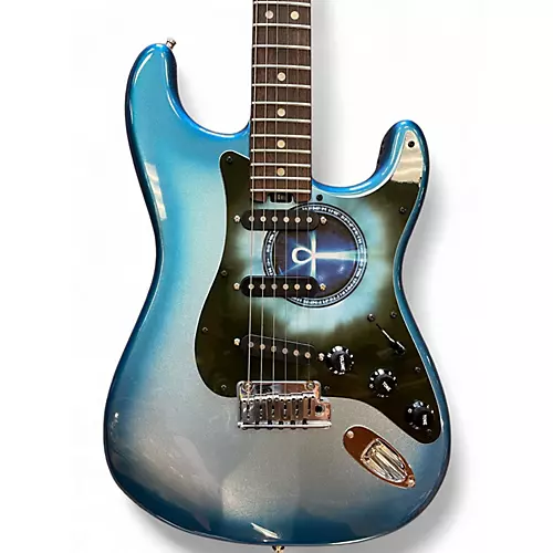 Used 2016 Fender American Elite Stratocaster Sky Burst Metallic Solid Body Electric Guitar Sky Burst Metallic