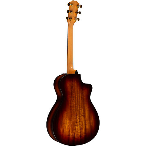 Taylor 222ce-K Deluxe Grand Concert Left-Handed Acoustic-Electric Guitar Shaded Edge Burst