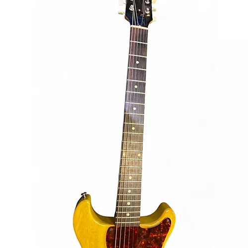 Used Gibson LES PAUL JR DOUBLE CUTAWAY Blonde Solid Body Electric Guitar Blonde