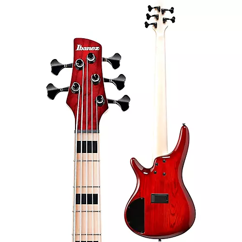 Ibanez ANB205 Adam Nitti Signature 5-String Bass Transparent Wine Red Burst
