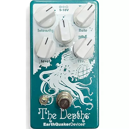 Used EarthQuaker Devices The Depths Optical Vibe Machine Effect Pedal