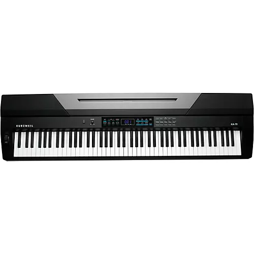 Kurzweil Home KA-70 Portable Digital Piano Matte Black 88 Key