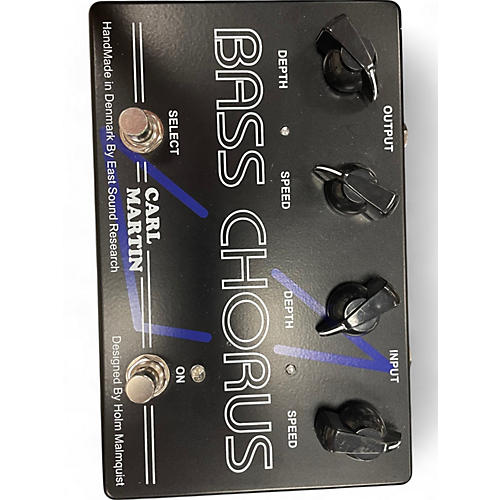 Used Carl Martin Bass Chorus Bass Effect Pedal
