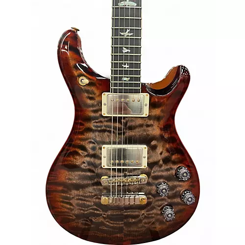 Used PRS McCarty 594 10 Top Charcoal Cherry Solid Body Electric Guitar Charcoal Cherry