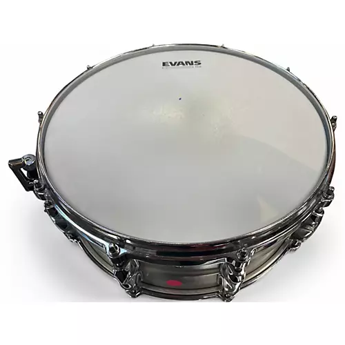 Used Yamaha 5.5X14 Recording Custom Aluminum Snare Black Drum Black 10
