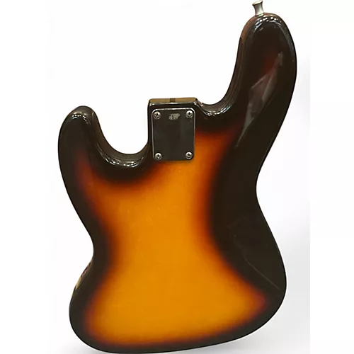 Used 2000s Fender Fretless Jazz Bass 2 Color Sunburst Electric Bass Guitar 2 Color Sunburst