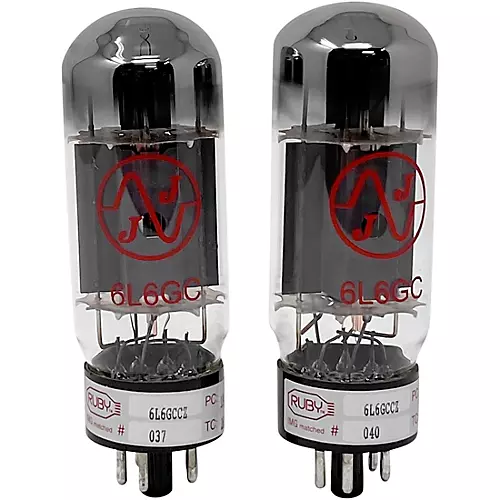 Ruby 6L6GCCZ Matched Amp Tubes Matched Pair