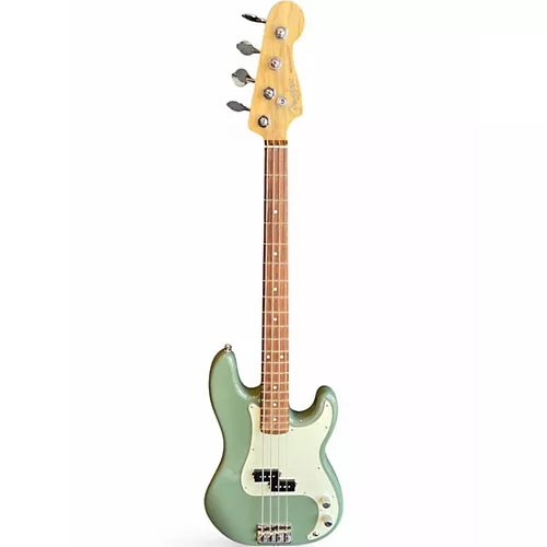 Used Fender American Professional Precision Bass antique olive Electric Bass Guitar antique olive