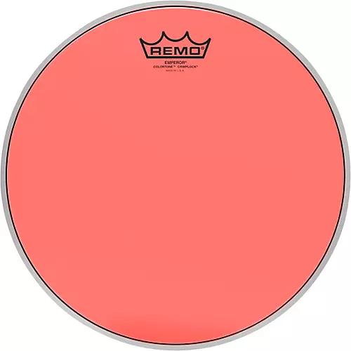 Remo Emperor Colortone Crimplock Red Tenor Drum Head 13 in.
