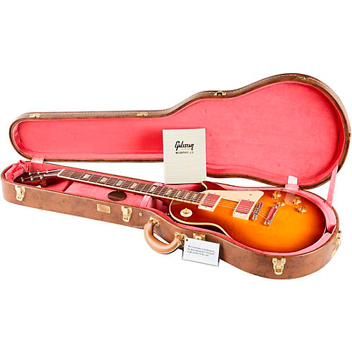 Gibson Custom Murphy Lab 1958 Les Paul Standard Reissue Ultra Light Aged Electric Guitar Bourbon Burst