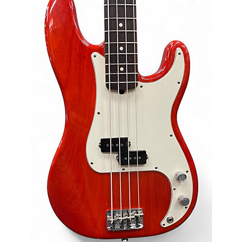 Used 2003 Fender AMERICAN PRECISION BASS SUNSET ORANGE TRANPARENT Electric Bass Guitar SUNSET ORANGE TRANPARENT