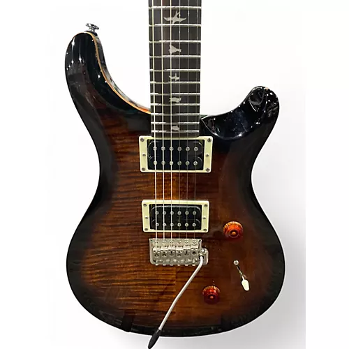 Used PRS CM4TS SE Custom 24 BLACK GOLD SUNBURST Solid Body Electric Guitar BLACK GOLD SUNBURST